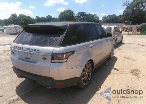 2015 Land Rover Range Rover Sport 3.0L V6 Supercharged Hse z USA, uszkodzony, nr VIN SALWR2VF5FA539086